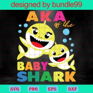 Aka Of The Baby Shark, Svg Files For Crafting And Diy Projects