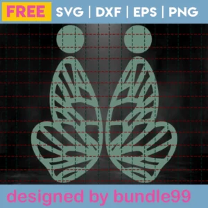 Butterfly Wings, Free Svg Images For Cricut Invert