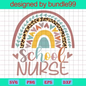 School Nurse Clipart, Svg Png Dxf Eps Designs Download Invert