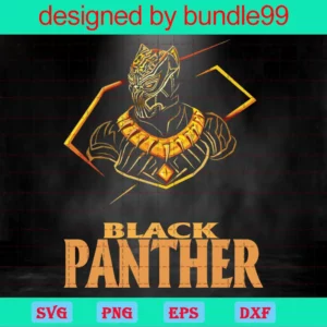 Black Panther Clipart, Svg Png Dxf Eps Designs Download Invert