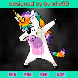 Dabbing Unicorn Png Images, Graphic Design