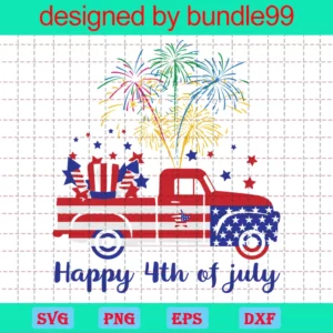 Happy 4Th Of July, The Best Digital Svg Designs For Cricut