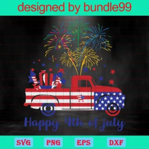 Happy 4Th Of July, The Best Digital Svg Designs For Cricut Invert
