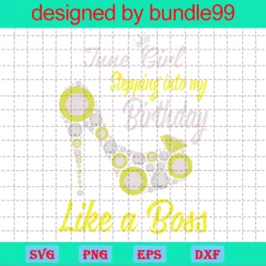 June Birthday Clipart, Svg Png Dxf Eps Digital Download Invert