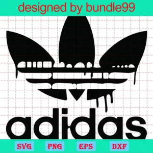 Adidas Drip Logo, Svg Png Dxf Eps