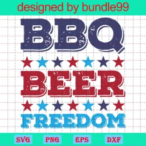 Bbq Beer Freedom 4Th Of July Background Clipart, Svg Designs