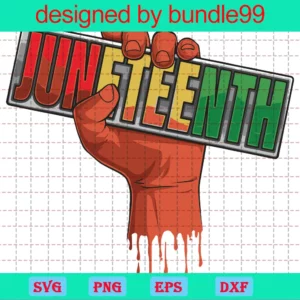 Clipart For Juneteenth, Svg Png Dxf Eps Digital Files