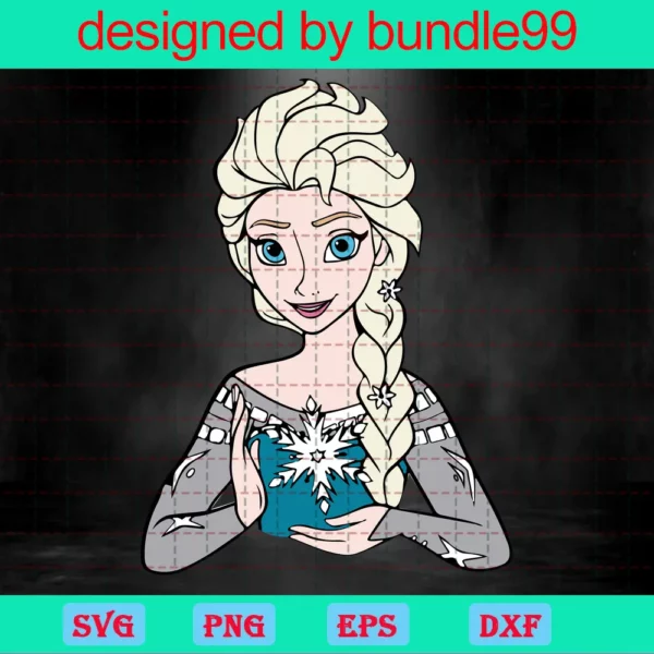 Elsa Frozen Disney Princess Clipart Png