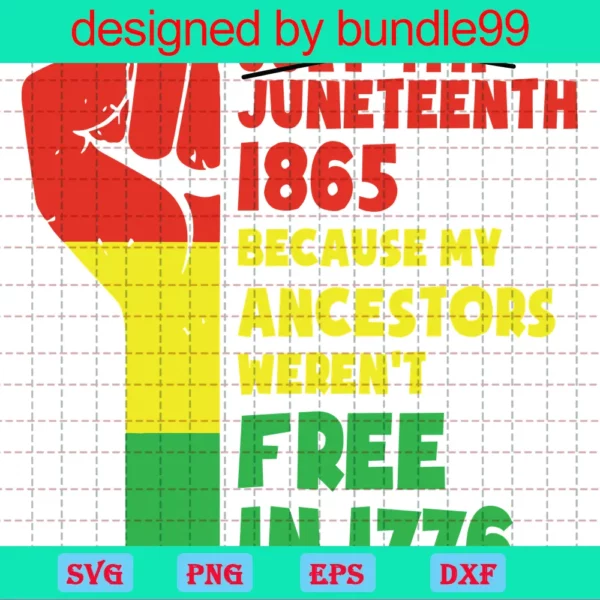 Juneteenth Svg Designs, Downloadable Files