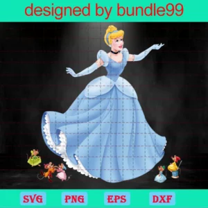 Cinderella Disney Png, Graphic Design