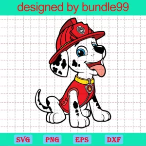 Marshall Png Paw Patrol, Transparent Background Files
