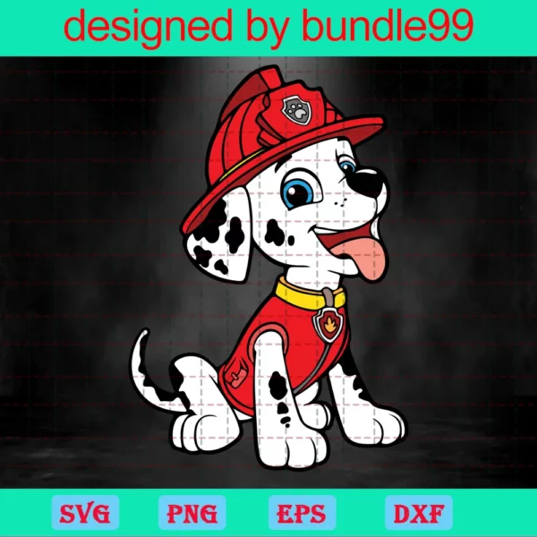 Marshall Png Paw Patrol, Transparent Background Files Invert