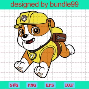 Rubble Paw Patrol Characters Png Transparent